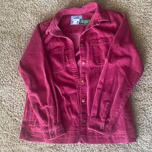L.L Bean Corduroy shacket